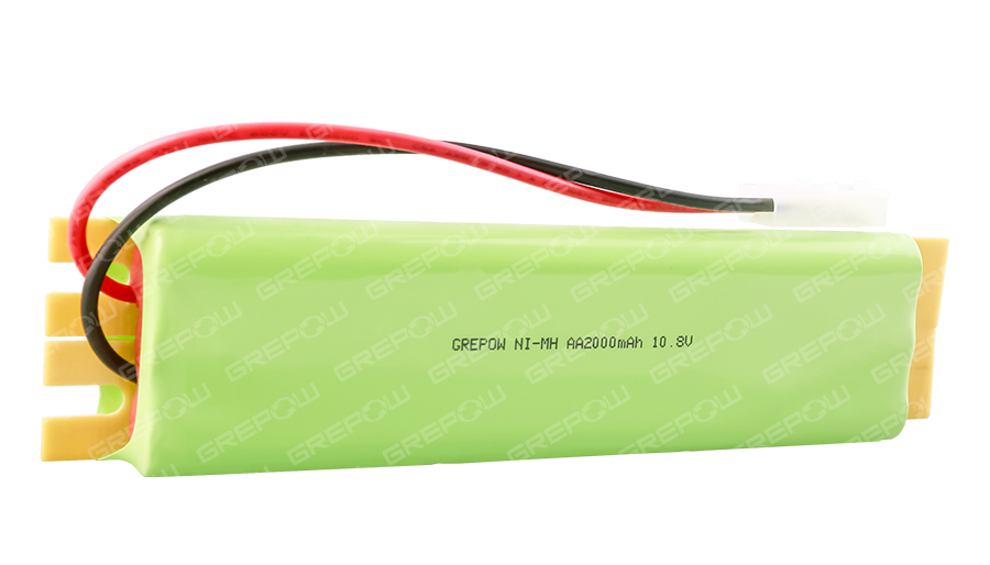 10.8V 2000mAh AA消防應急吸頂燈高溫鎳氫電池