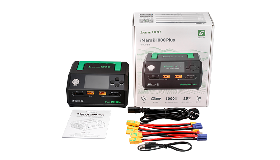 格氏ace iMars Dual/D1000雙通道智能平衡充電器